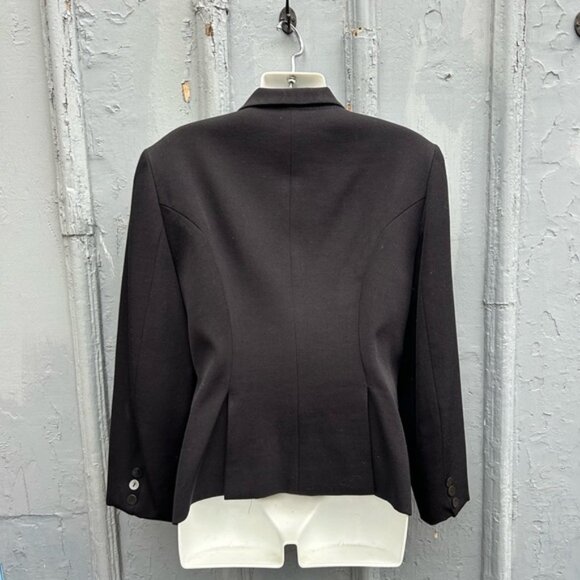 Donna Karen Vintage Wool Blazer, size 10 - Picture 6 of 10
